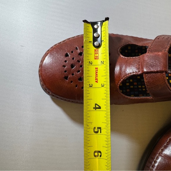 SAS Mary Jane Brown Leather 7.5 Academia Lolita US Tripad Comfort Shoes Y2K 90s - Picture 10 of 13